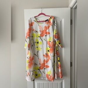 Floral Lane Bryant dress 18/20
